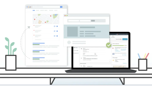 Listing Lokale Suche